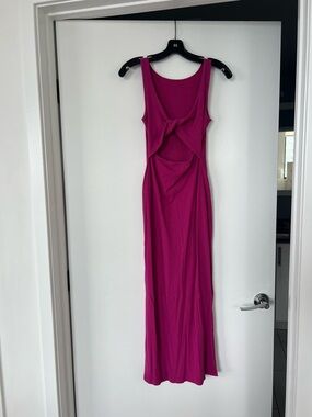 l*space Magenta Twist-Front Dress!